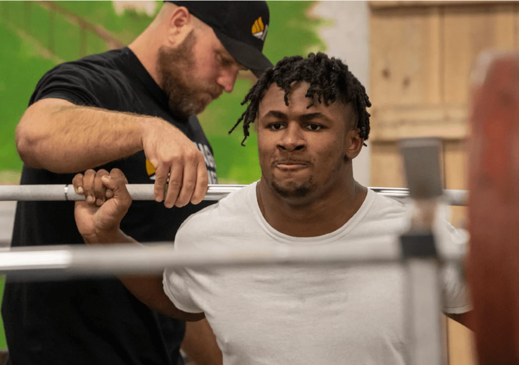 Dane spotting Nick Singleton