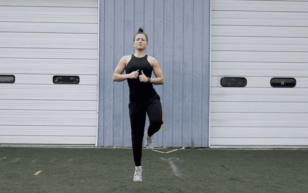 single leg pogo jumps