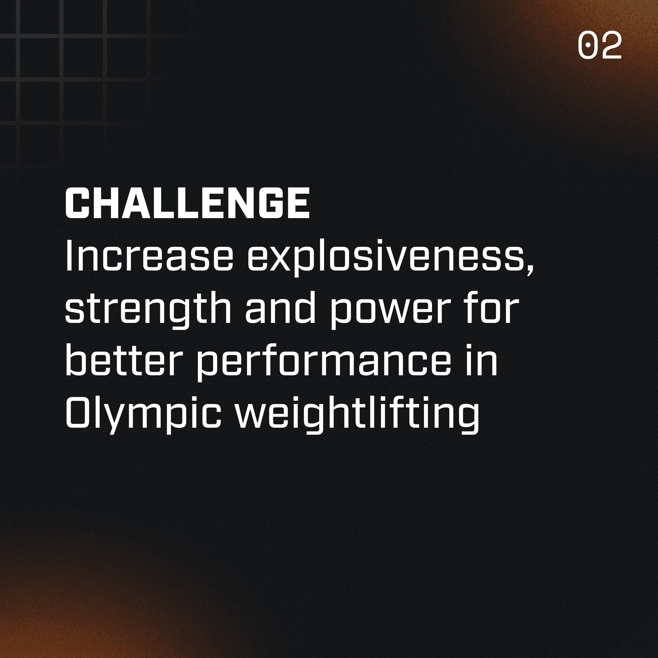 training challenge