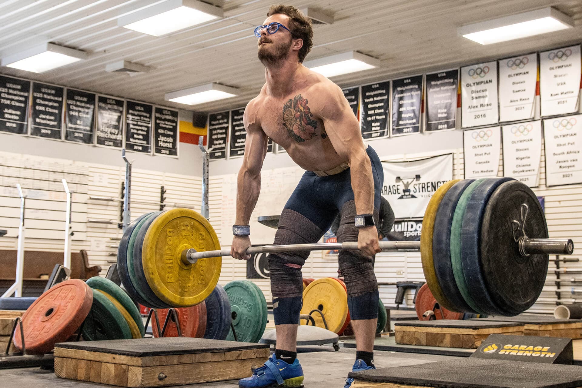 weightlifter physique