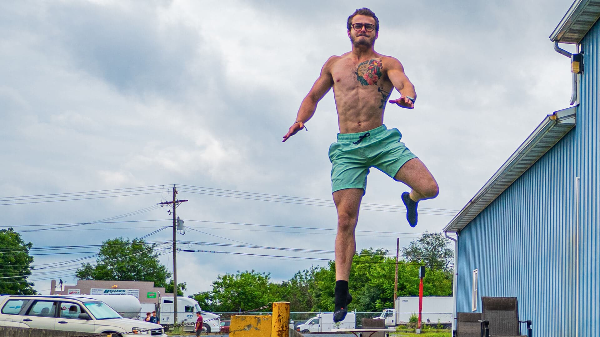 jumping