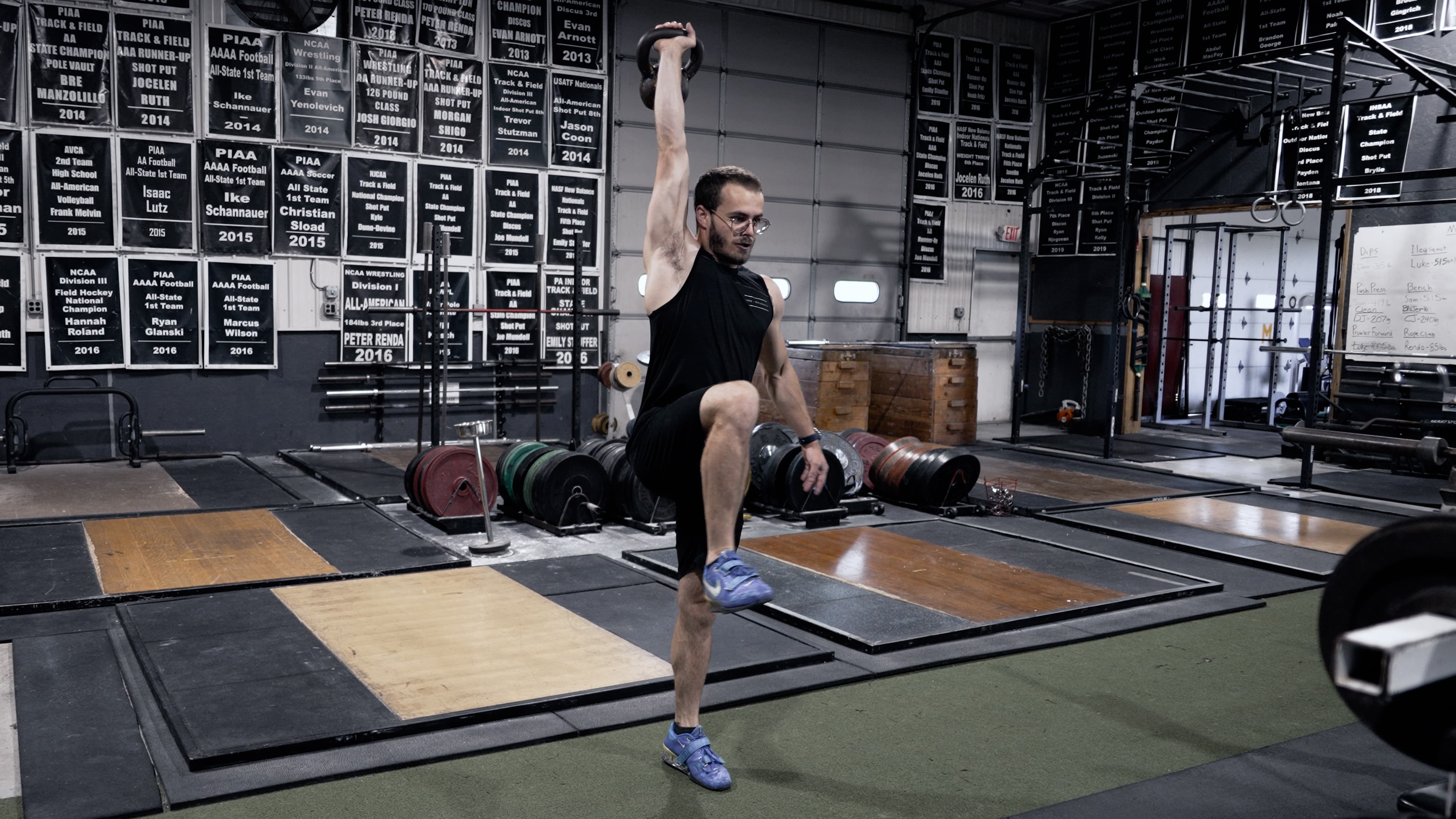 kettlebell swing to hip lock