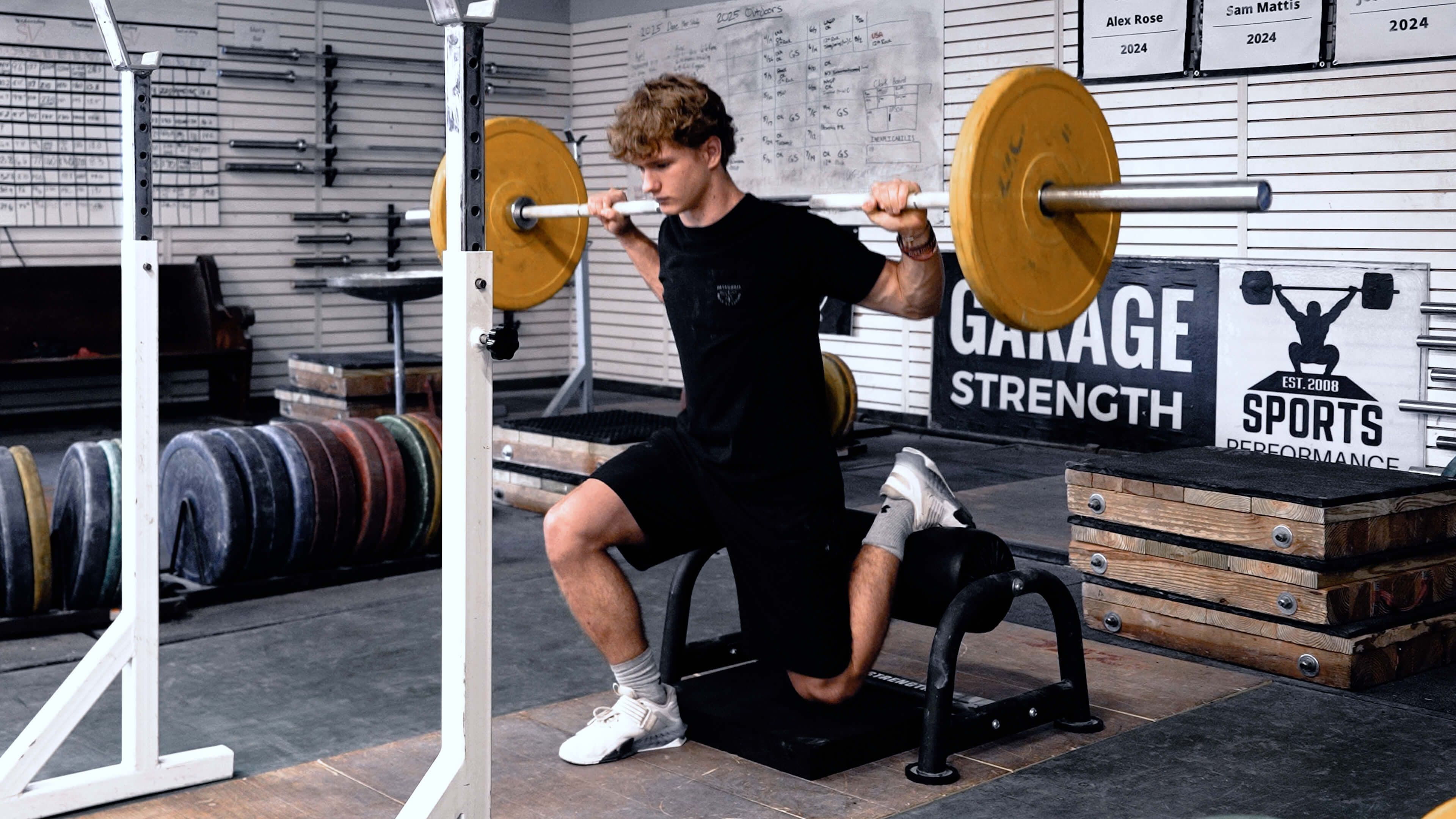 single leg squat test