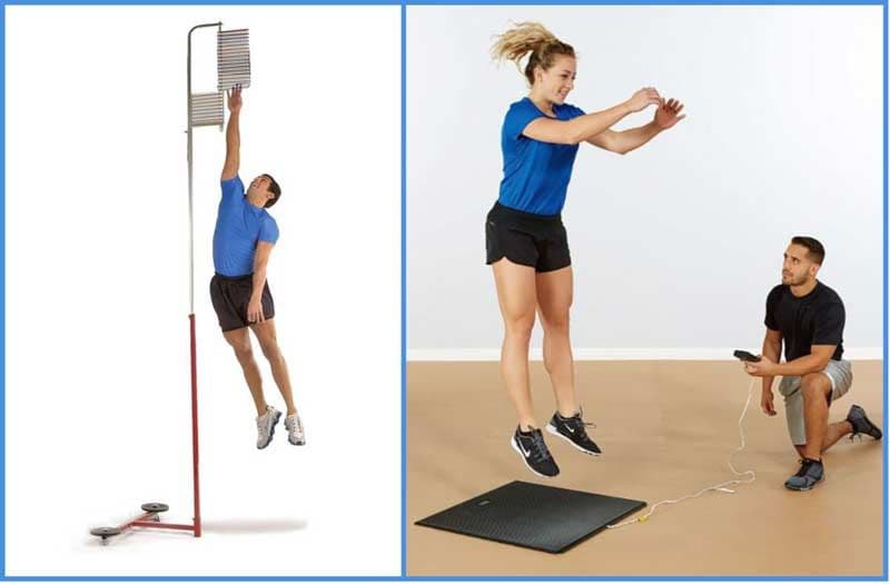 vertical jump testing