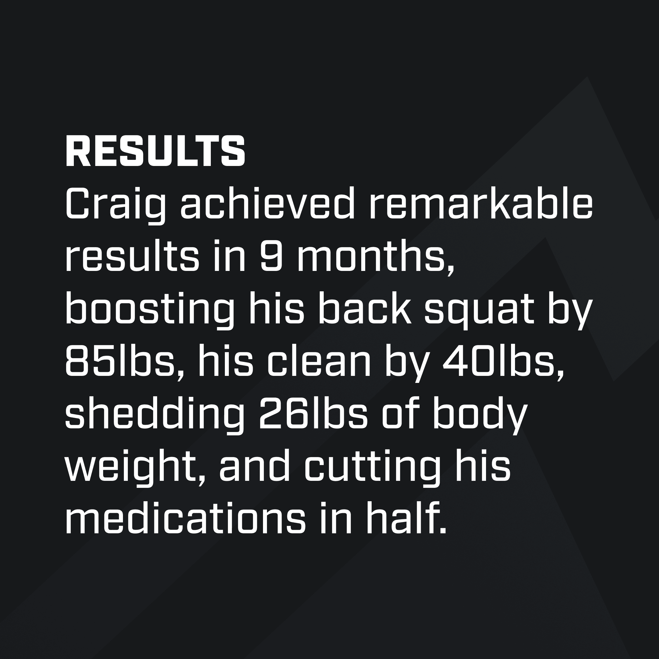 craig curtis results