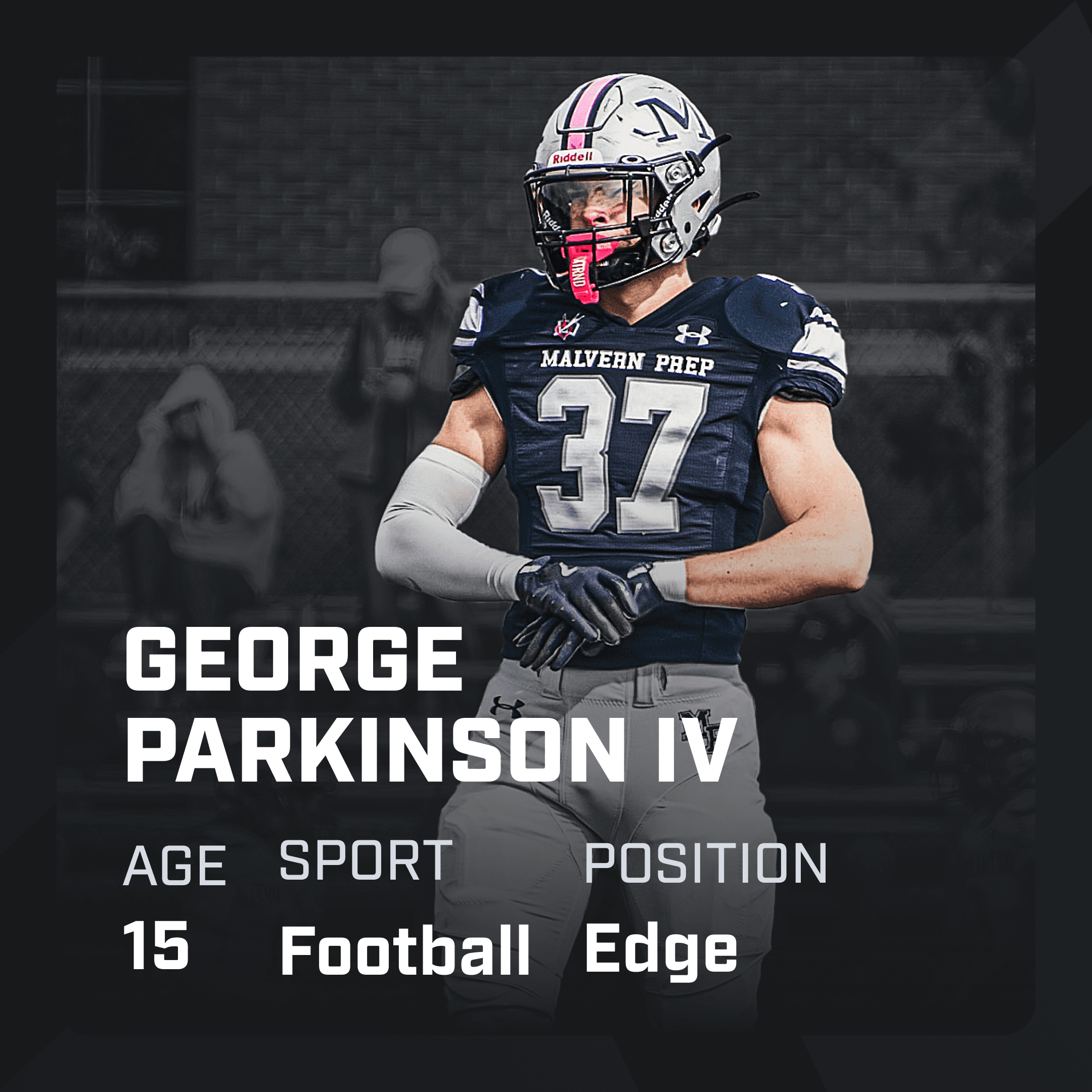 george parkinson IV athlete profile