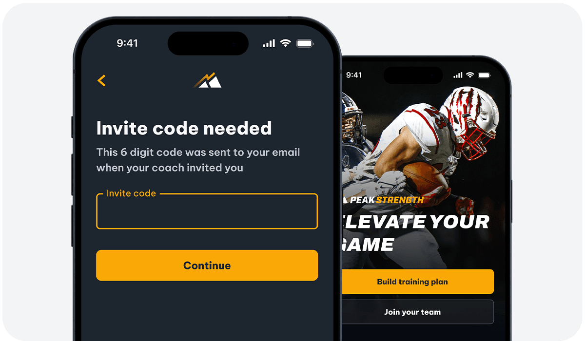 Peak strength teams invite codes